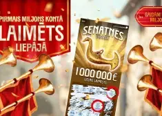 Liepājnieks loterijā laimē 1 miljonu eiro
