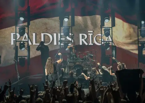 Grupas "Skyforger" koncerts "Vecie latvieši" 2025. gada novembrī