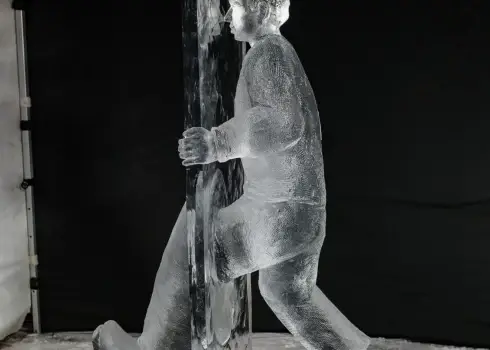 Jelgavas Starptaustiskā ledus skuptūru festivāla laureāti