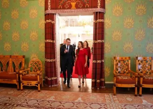 Rīgas pilī svinīgā ceremonijā akreditēta ASV vēstniece Melisa Ardžirosa