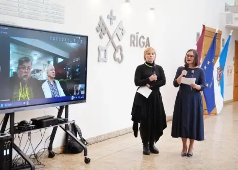 Ukraiņu karavīra izstāde "Kur sākas Dzīve?"