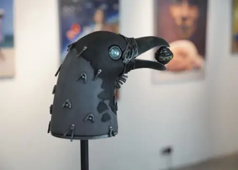 Izstāde "Putni" Berga bazārā