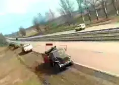 Elitārā "Azov" vienība ir pārņēmusi kontroli pār debesīm virs Doneckas: droni uz ielām un šosejām spridzina okupantu tehniku ​​