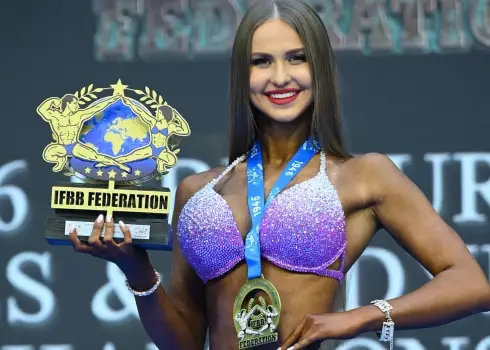 Letīcija Belova kļuvusi par divkārtēju Eiropas čempioni fitnesā
